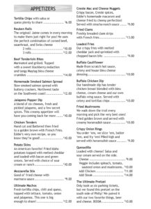 MENU – Eddie's Bar & Grill